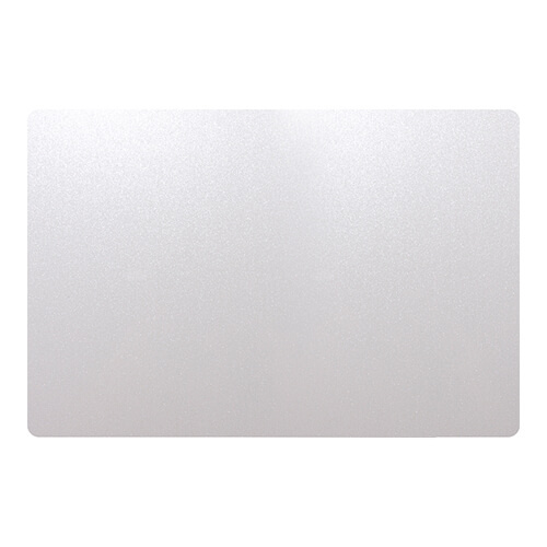 Dubbelzijdig premium vezelplaatvel voor sublimatie 20,5 x 30,5 cm - zilver glitter