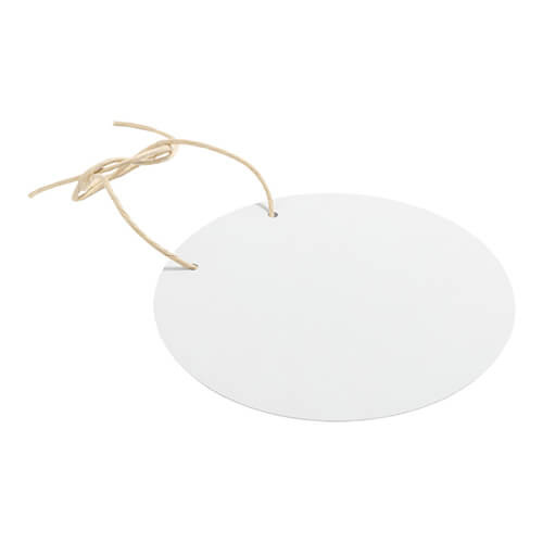 Zawieszka na drzwi z aluminium do sublimacji - koło Ø 25 cm