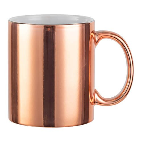 Mug 330 ml plaqué pour sublimation - Le cuivre