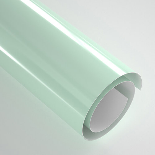 Self-adhesive foil 30.5 x 30.5 cm - 20 sheets - Glossy Aquamarine