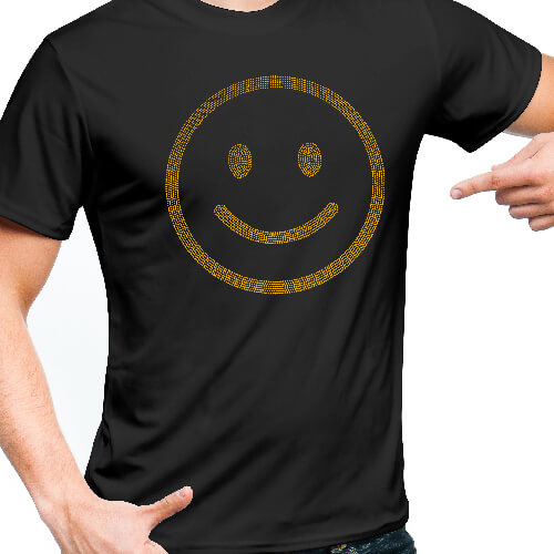 Cirkónium-dioxid lemez termikus transzferhez - smile