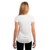 Slim Fit kortærmet T-shirt til sublimering til kvinder - hvid