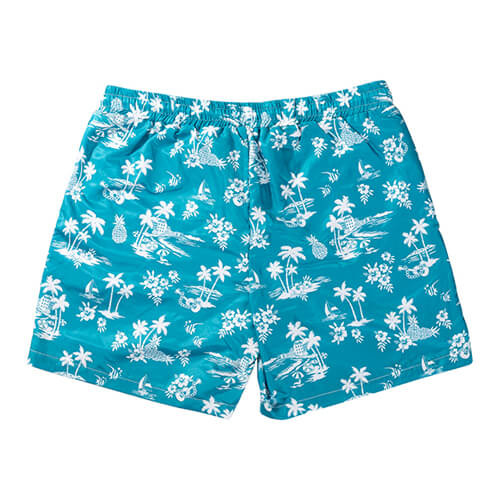 Short de plage sublimation homme - cocotiers