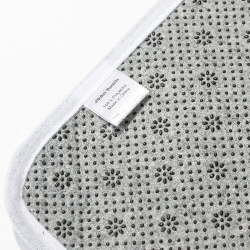 Flannel rectangular sublimation doormat