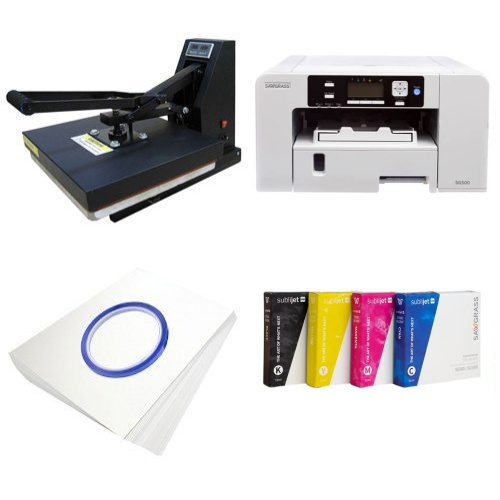 Sawgrass Virtuoso SG500 + SB3D3 sublimatsiooni termotransfer T-särkide printeri komplekt