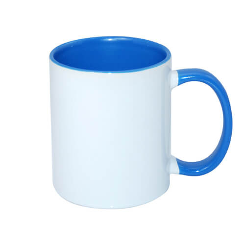 Taza A + 330 ml FUNNY azul marino Sublimación Térmica Transferencia