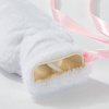 2000 ml long sublimation hot water bottle cover - white