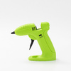 Cordless hot glue gun with glue sticks