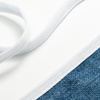 Gebleekt Starry Denim linnen schort voor sublimatie