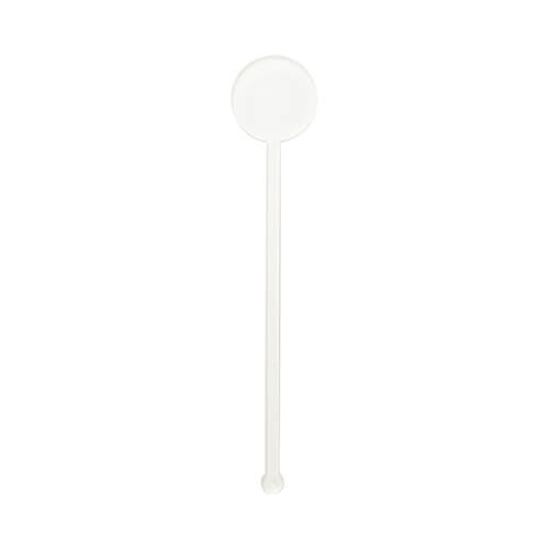 Acryl drankroerder 15 cm voor sublimatie - cirkel