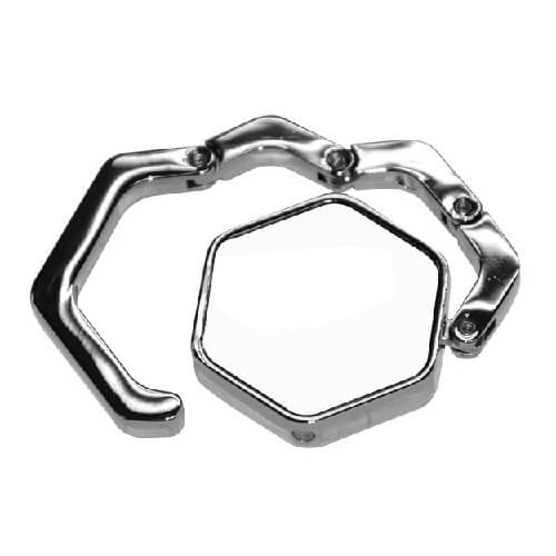 Hanger geantă de mână hexagonal imprimabil sublimare transfer termic