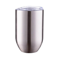 360 ml vinmugg för sublimering - Silver