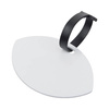 Plastic baggage tag for sublimation - oval