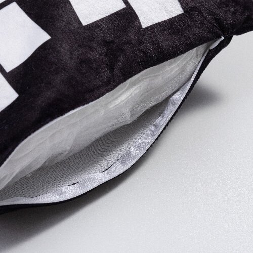 Funda de almohada de felpa con paneles para fotos para sublimación - corazón