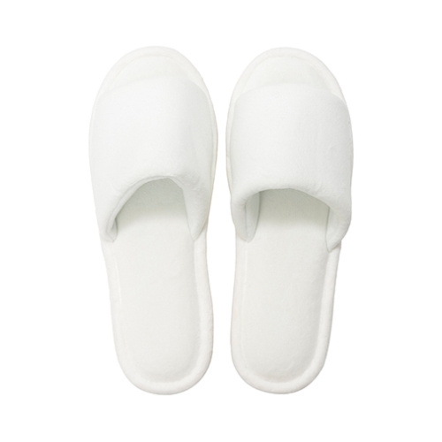 Chaussons adultes avec tige courte pour sublimation - semelle blanche