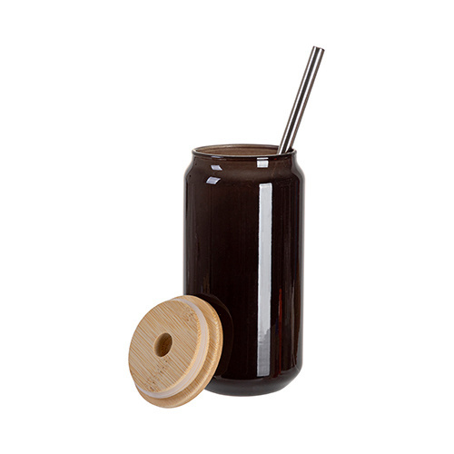 550 ml termovahetusklaas sublimatsiooniks - must