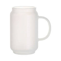 Matné sklo 500 ml s okrajom na sublimáciu 