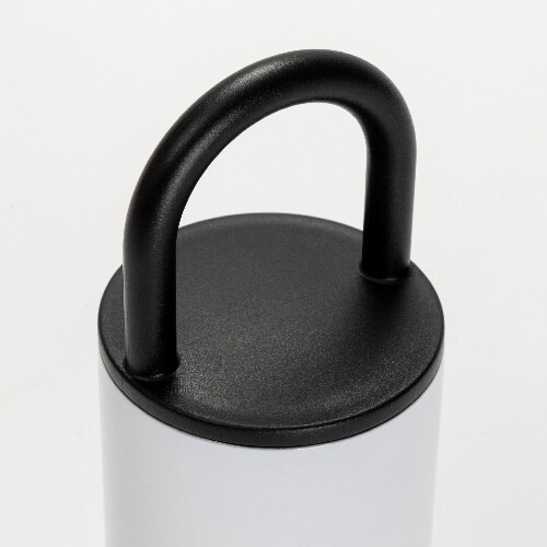 Prenosný 400 ml hrnček na sublimáciu - biely