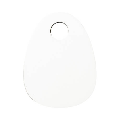 Priponka z imenom iz steklenih vlaken za lonček 480 / 600 / 540 / 750 ml za sublimacijo - jajce