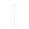 Acrylic beverage stirrer 15 cm for sublimation - hexagon