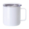 550 ml stainless steel mug for sublimation - white