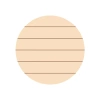 Fotoram i plywood, rund, randig, Ø 25,4 cm
