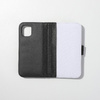 iPhone 11 sublimatie lederen hoesje - zwart