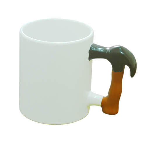 Mug 330 ml anse marteau Sublimation Transfert Thermique