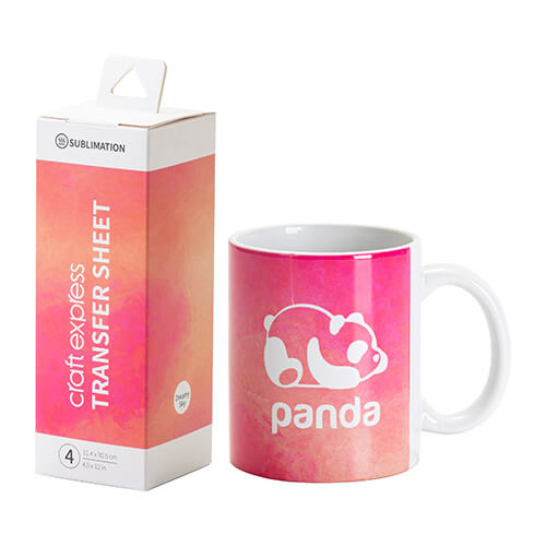 Dreamy Sky transfer vel 30,5 x 11,4 cm - 4 stuks.