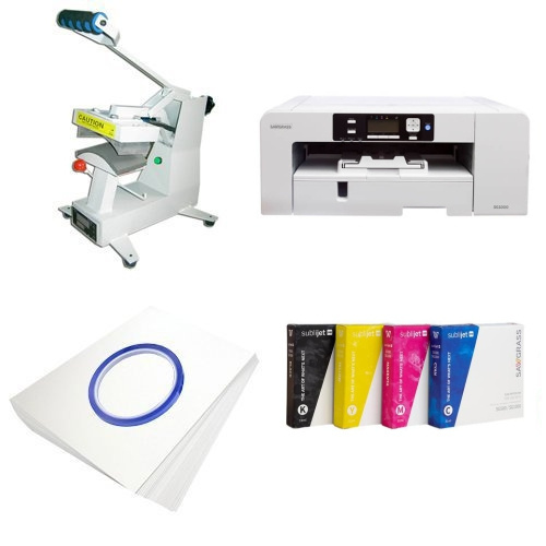 Cap Printer Kit SAWGRASS Virtuoso SG1000 + SM02 Sublimation Thermal Transfer