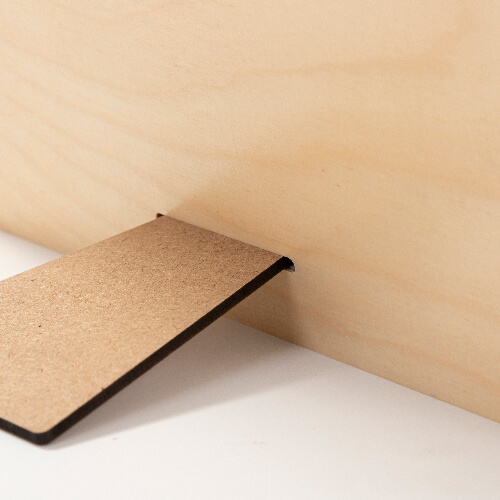 Fotoram i plywood för sublimering - 20,3 x 25,4 cm