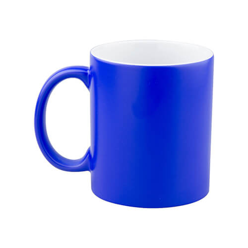 Magický hrnček, modrý, matný na sublimáciu
