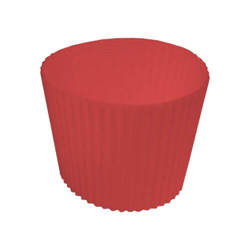 Rubber mug band for ECO Tumbler mug - red
