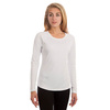 T-shirt Solar Manches Longues Femme pour sublimation - blanc