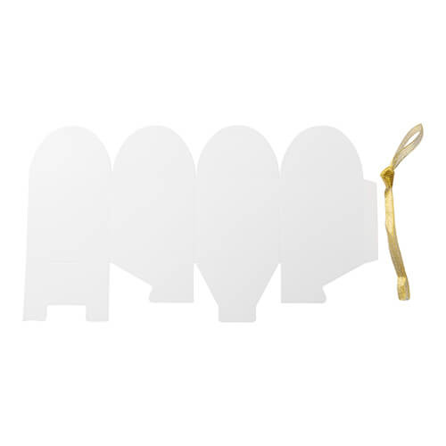 Ambalaj decorativ pentru sublimare - 9 x 9 x 12 cm