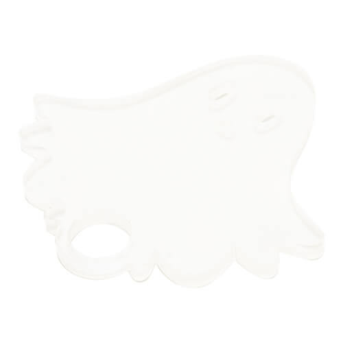 Acrylic name badge for sublimation - ghost