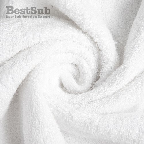 Toalla facial 34 x 84 cm para sublimación - blanca