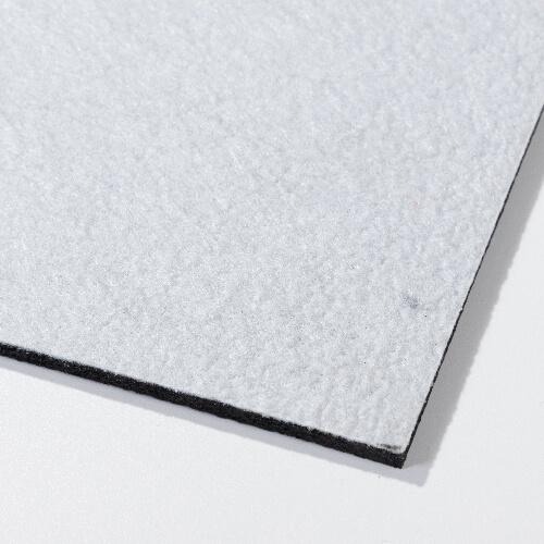 Felt insert for a rectangular sublimation doormat