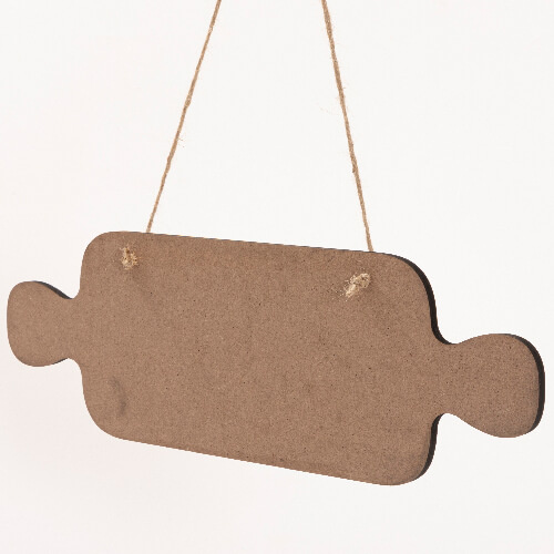 MDF door pendant for sublimation - candy