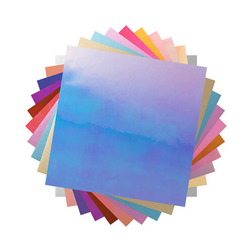 Set of 10 sheets of self-adhesive