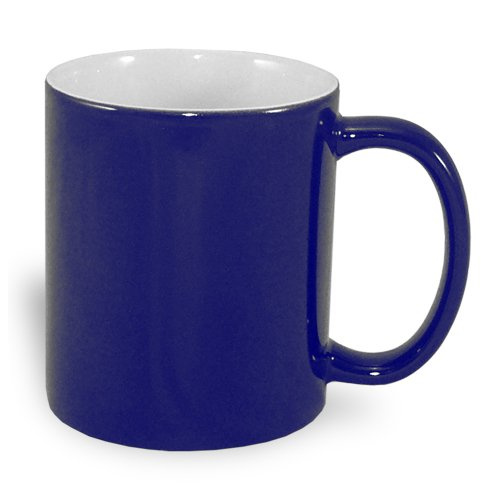 Mug magique économique 330 ml bleu foncé Sublimation Transfert Thermique