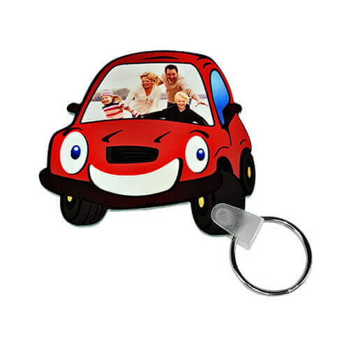 Sleutelhanger - auto - sublimatie thermische overdracht