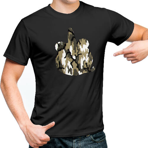 Flex foil - sand camouflage