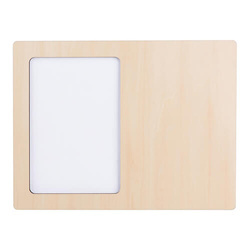 Wooden photo frame for sublimation - 25 x 19 cm