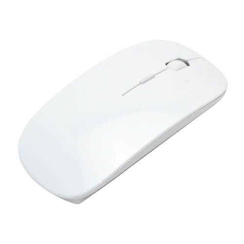 Souris d'ordinateur optique sans fil 3D blanc Sublimation Transfert Thermique