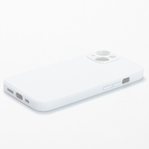 iPhone 14 bela plastična torbica za sublimacijo