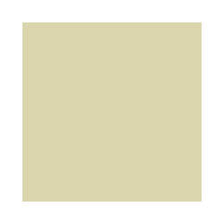 Ett ark självhäftande folie som förvandlas från kräm till gult