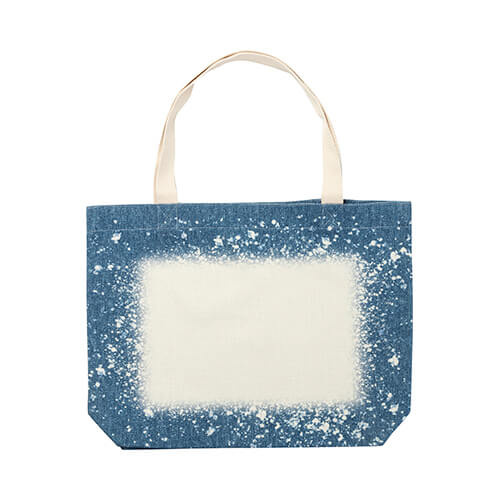 Sac d'épaule Bleached Starry Denim pour sublimation