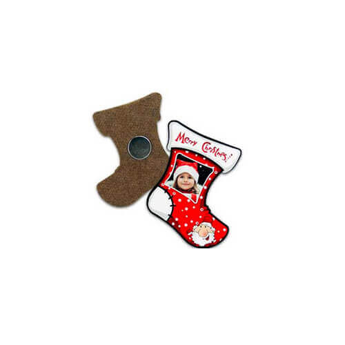 Fényképkeret MDF mágnessel - Zokni - Szublimációs hőátvitel