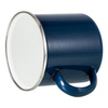 Metal mug 360 ml for thermal transfer - navy blue